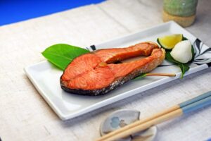 辛塩紅サケ_調理例